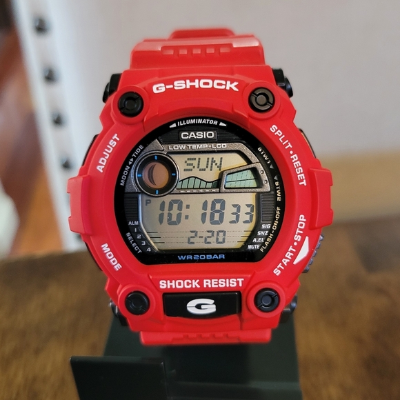 G-Shock Low Temp LCD Tide Data Digital Watch G-7900A-4 - Picture 1 of 7